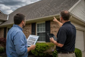 Heavy Hail Roof Damage Claim 4